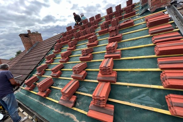 Gutters being repaired in Nobber