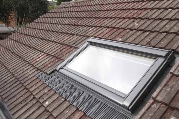 Skylight being repaired in Ashbourne